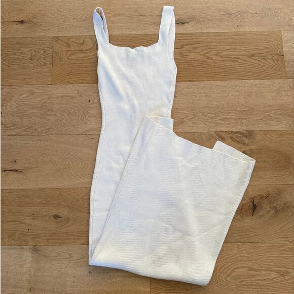 J Luxe Label - Knit Bodycon Maxi Dress in Cream - Picture 4 of 4